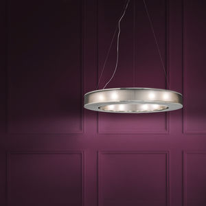 pendant lamp / contemporary / aluminum / brass