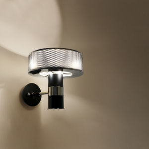 contemporary wall light / aluminum / brass / LED