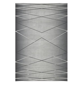 contemporary rug / wool / patterned / hand-tufted