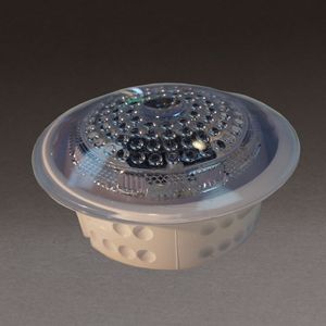 recessed floor spotlight / outdoor / LED / metal