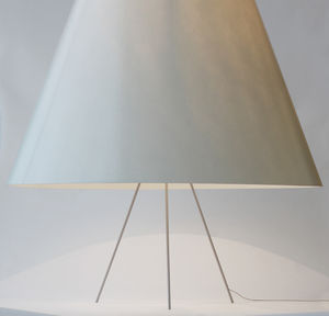 floor-standing lamp / contemporary / steel / polyester