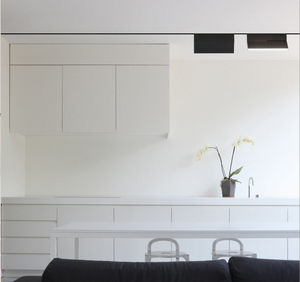 LED track lights / linear / aluminum / commercial