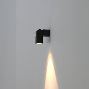 wall-mounted spotlight / indoor / LED / square
