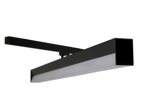LED track light / linear / extruded aluminum / commercial