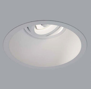 recessed ceiling spotlight / indoor / LED / round