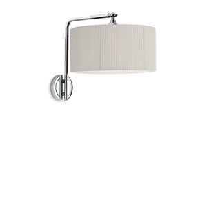 contemporary wall light / brass / nickel / chrome