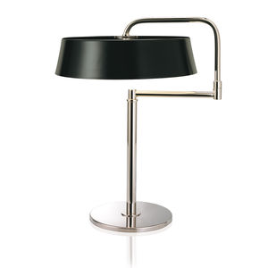 table lamp / contemporary / brass / painted metal