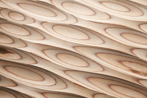 MDF decorative panel / wall-mounted / 3D / custom