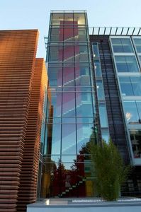 glass ventilated facade