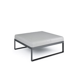 contemporary ottoman / stainless steel / garden