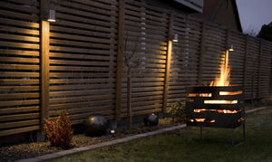 wood-burning fire pit