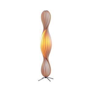 floor lamp / contemporary / birch / plastic