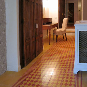 indoor encaustic cement tile / floor / wall / geometric pattern