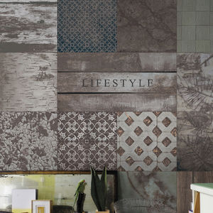 contemporary wallpaper / vintage / rustic / fabric