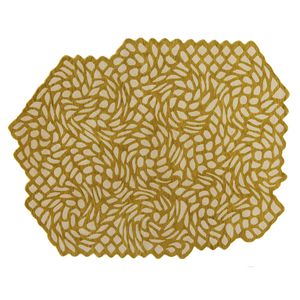 contemporary rug / patterned / wool / rectangular