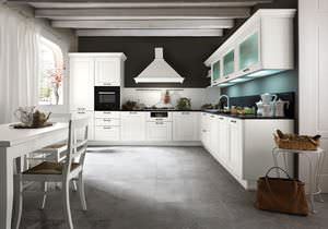 traditional kitchen / wooden / lacquered / matte