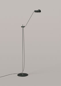 floor lamp / contemporary / aluminum / steel