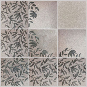 floor tile / terrazzo / nature pattern / polished