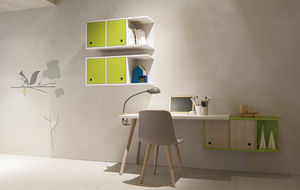 wall-mounted shelf / contemporary / child's unisex