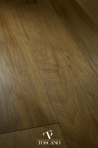 engineered parquet flooring / glued / walnut / oiled