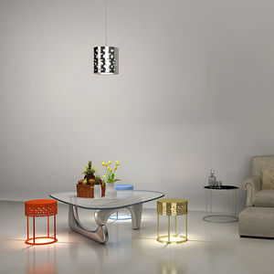 pendant lamp / contemporary / aluminum / plastic