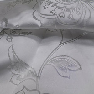 upholstery fabric / floral pattern / polyester / viscose