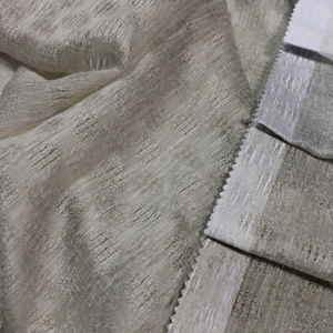 curtain fabric / plain / polyester / linen