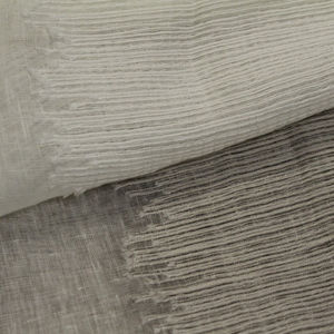 curtain fabric / plain / cotton / linen
