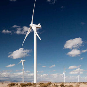 horizontal-axis wind turbine / three-bladed / onshore