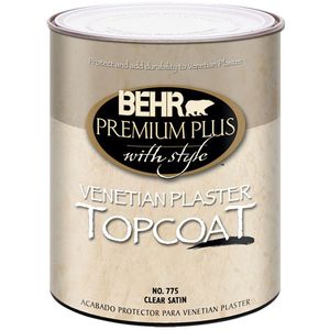 decorative paint / protective / for walls / plaster