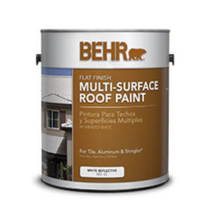 decorative paint / protective / for roofs / for concrete