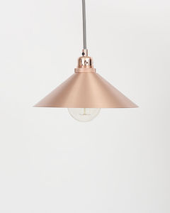 pendant lamp / contemporary / copper