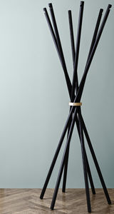 floor coat rack / contemporary / wooden