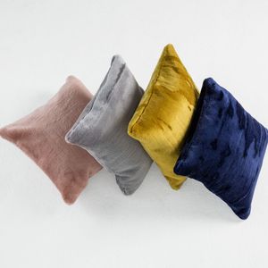 chair cushion / square / plain / fabric