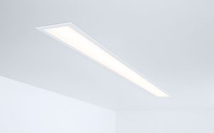 recessed ceiling light fixture / LED / linear / aluminum