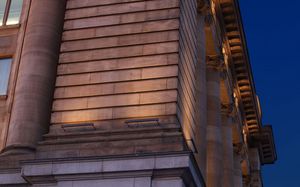 surface-mounted light fixture / LED / linear / outdoor