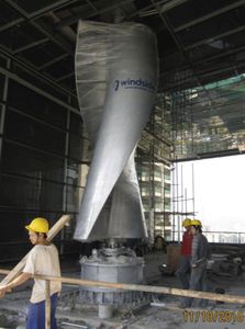 vertical-axis wind turbine / onshore