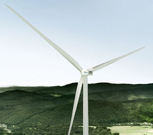 horizontal-axis wind turbine / three-bladed / onshore