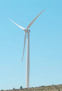 horizontal-axis wind turbine / three-bladed / onshore