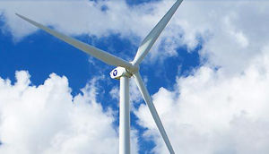 horizontal-axis wind turbine / three-bladed / onshore