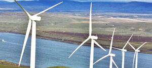horizontal-axis wind turbine / three-bladed / onshore