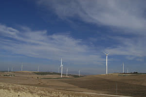 horizontal-axis wind turbine / three-bladed / onshore