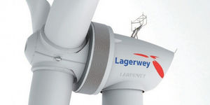 horizontal-axis wind turbine / three-bladed / onshore