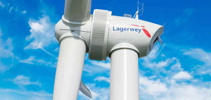 horizontal-axis wind turbine / three-bladed / onshore