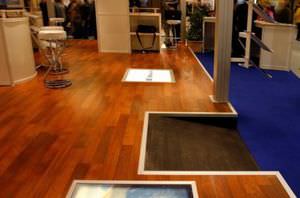 wooden raised access floor