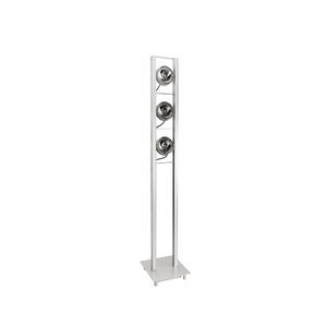 floor-standing lamp / contemporary / aluminum / steel