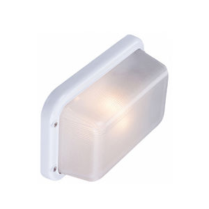 surface-mounted light fixture / compact fluorescent / rectangular / outdoor