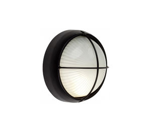 surface-mounted light fixture / compact fluorescent / round / outdoor