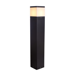 garden bollard light / contemporary / PMMA / aluminum