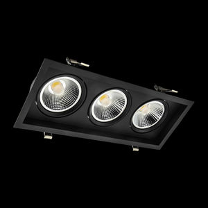 recessed ceiling spotlight / recessed wall / indoor / LED